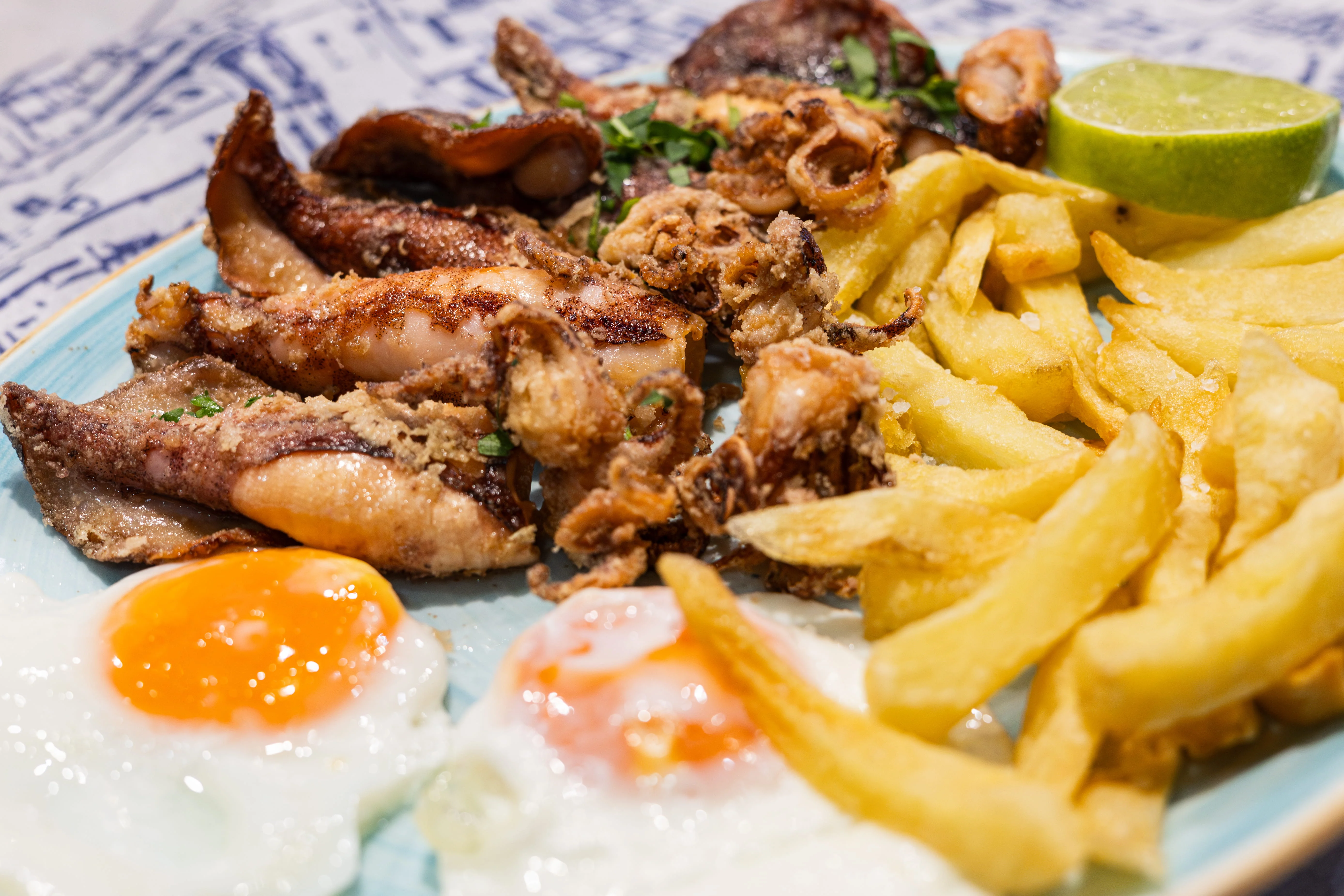 Calamares frescos